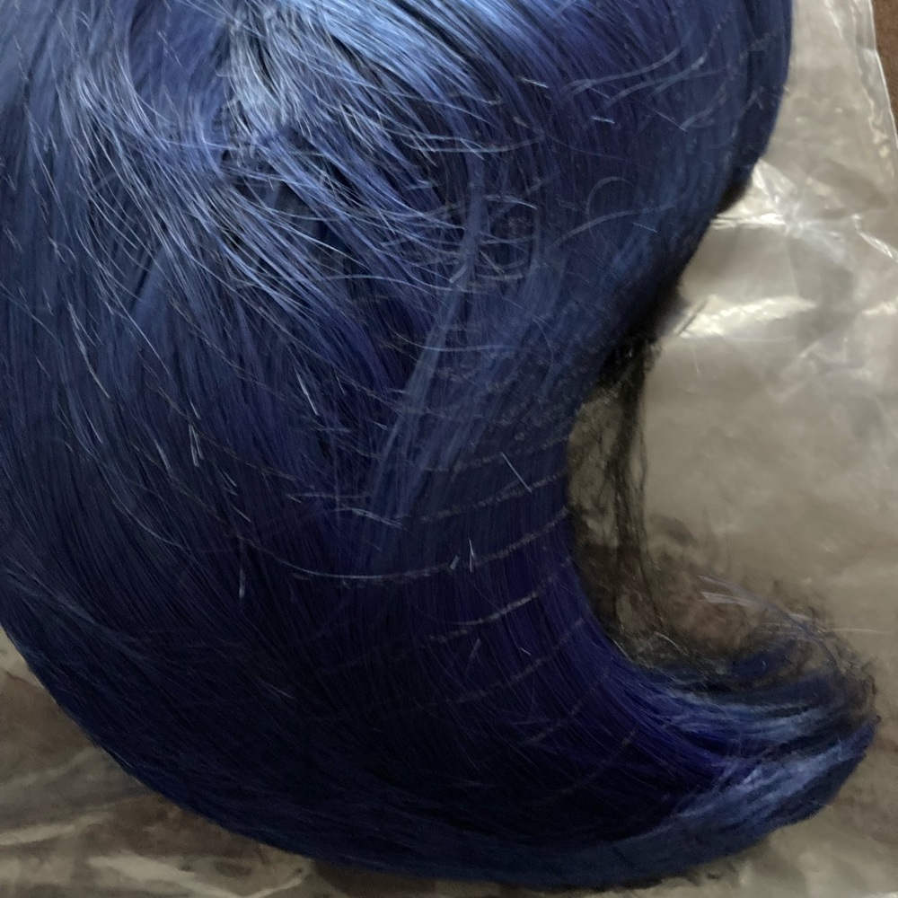 Brand New Blue Wig - Picture 3 of 6